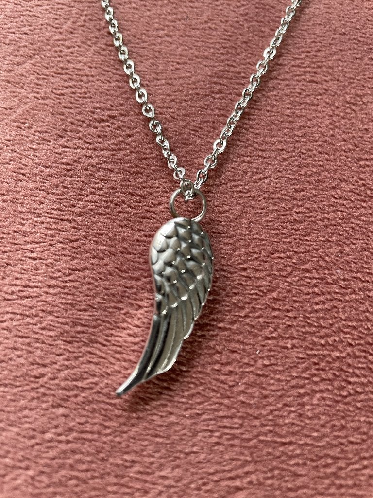 Ashanger / urnhanger Angel Wing met ketting (10), Www.pand50.nl, Overige materialen, Nieuw, Ophalen of Verzenden