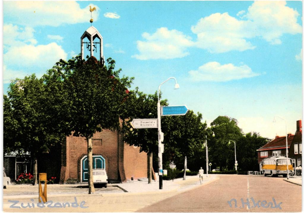 801258 Zuidzande Zuidzandsestraat  Nette kaart Niet gelopen, Verzenden, 1960 tot 1980, Ongelopen, Zeeland