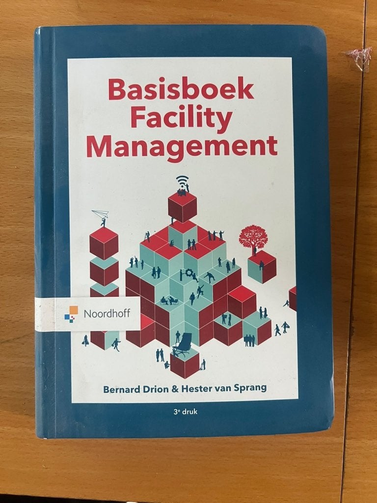 basisboek facility management, Ophalen of Verzenden, Beta, Zo goed als nieuw, HBO