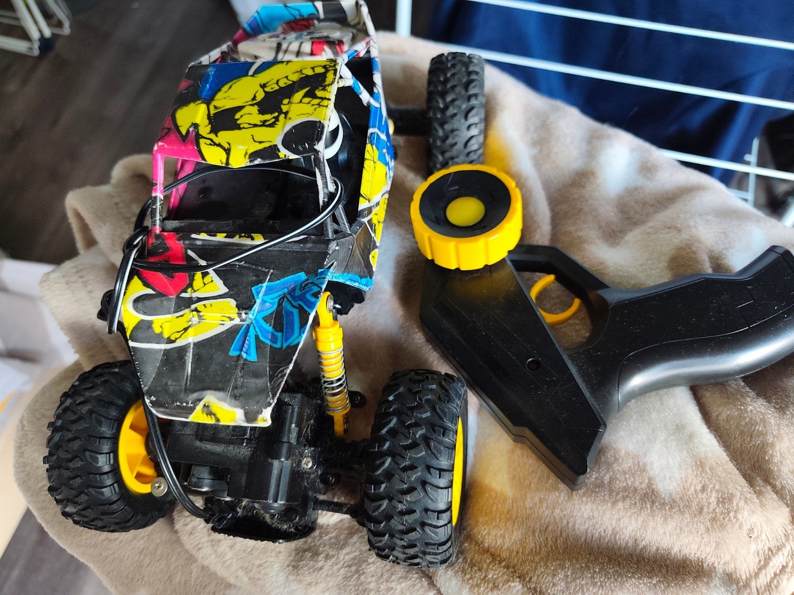 RC Offroad Auto met Afstandsbediening - Gebruikt, Gebruikt, Auto offroad, RTR (Ready to Run), Overige schalen