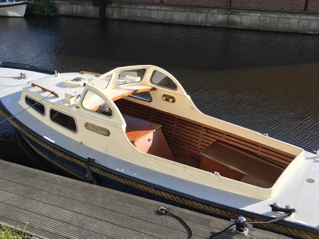 Mooie cesta vlet Casco, Watersport en Boten, Ophalen, Gebruikt, Staal, Vlet