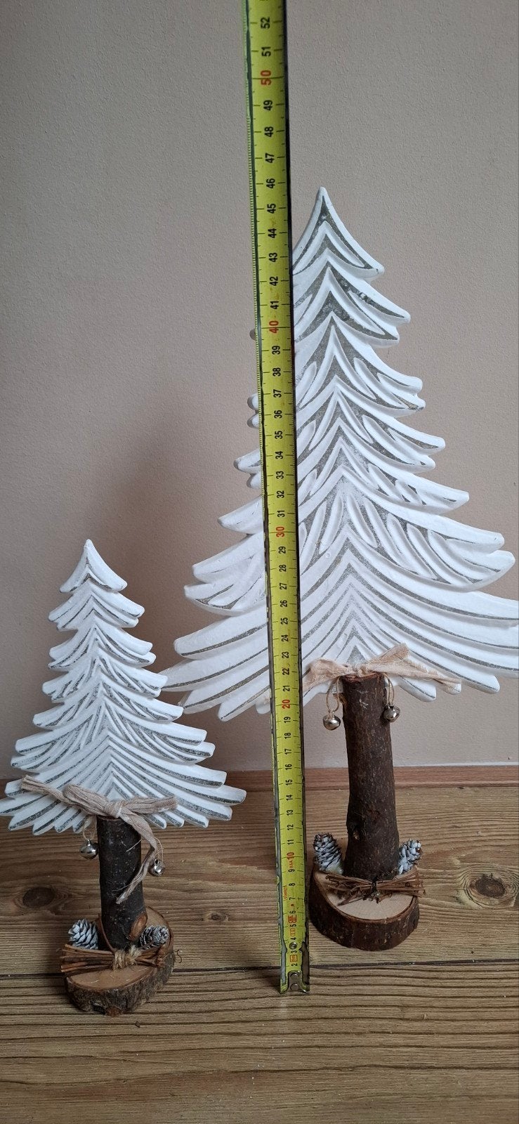set van houten kerstboompjes, Ophalen, Zo goed als nieuw