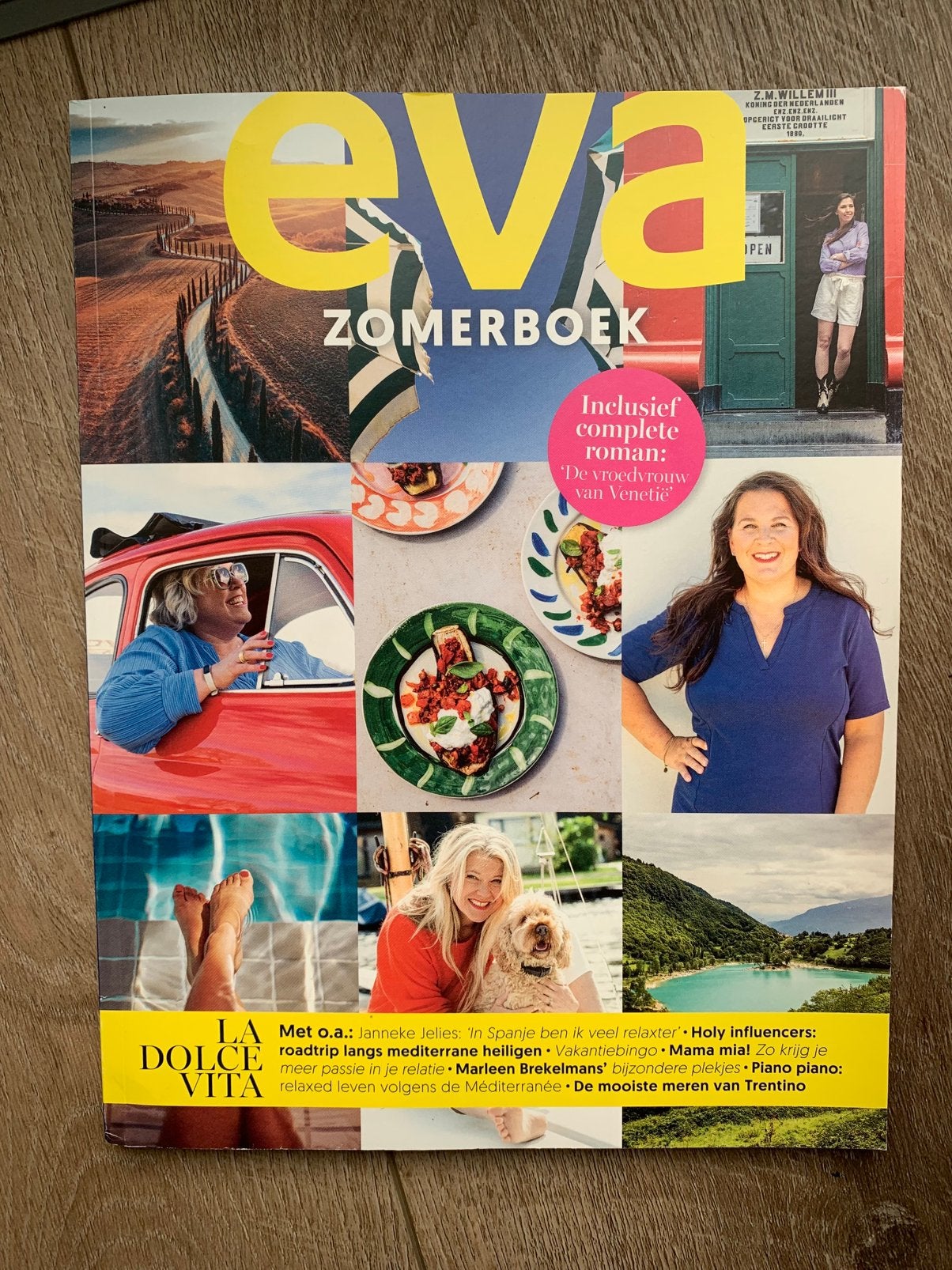 EVA Zomerboek 2024 incl. Roman De vroedvrouw van Venetië, Verzenden, Zo goed als nieuw, Damesbladen