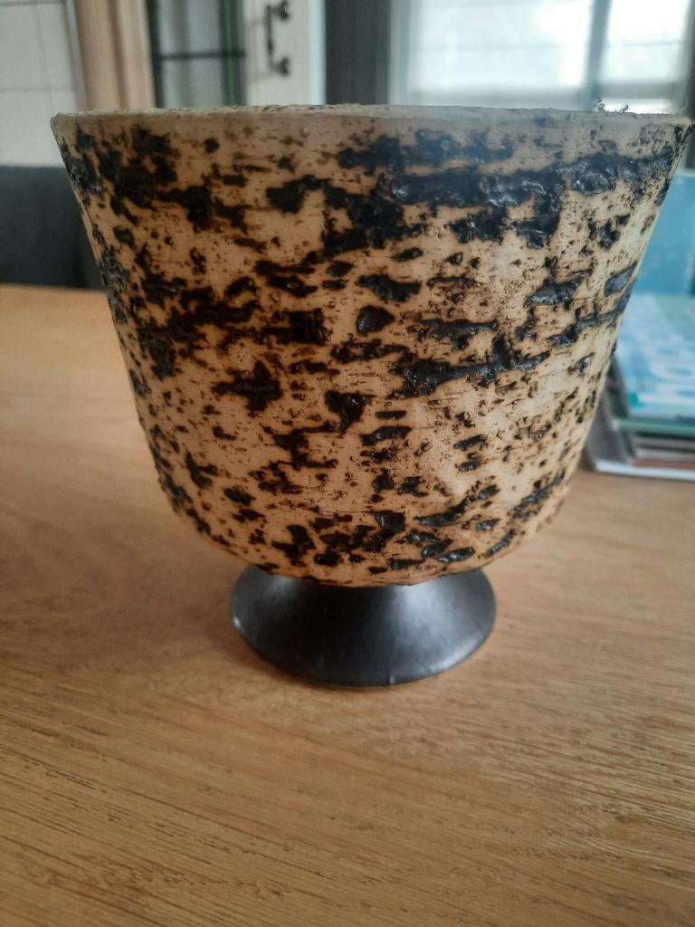 Bloempot en vaasje germany antiek boomschaars, Huis en Inrichting, Woonaccessoires | Vazen, Overige kleuren, Aardewerk of Porselein