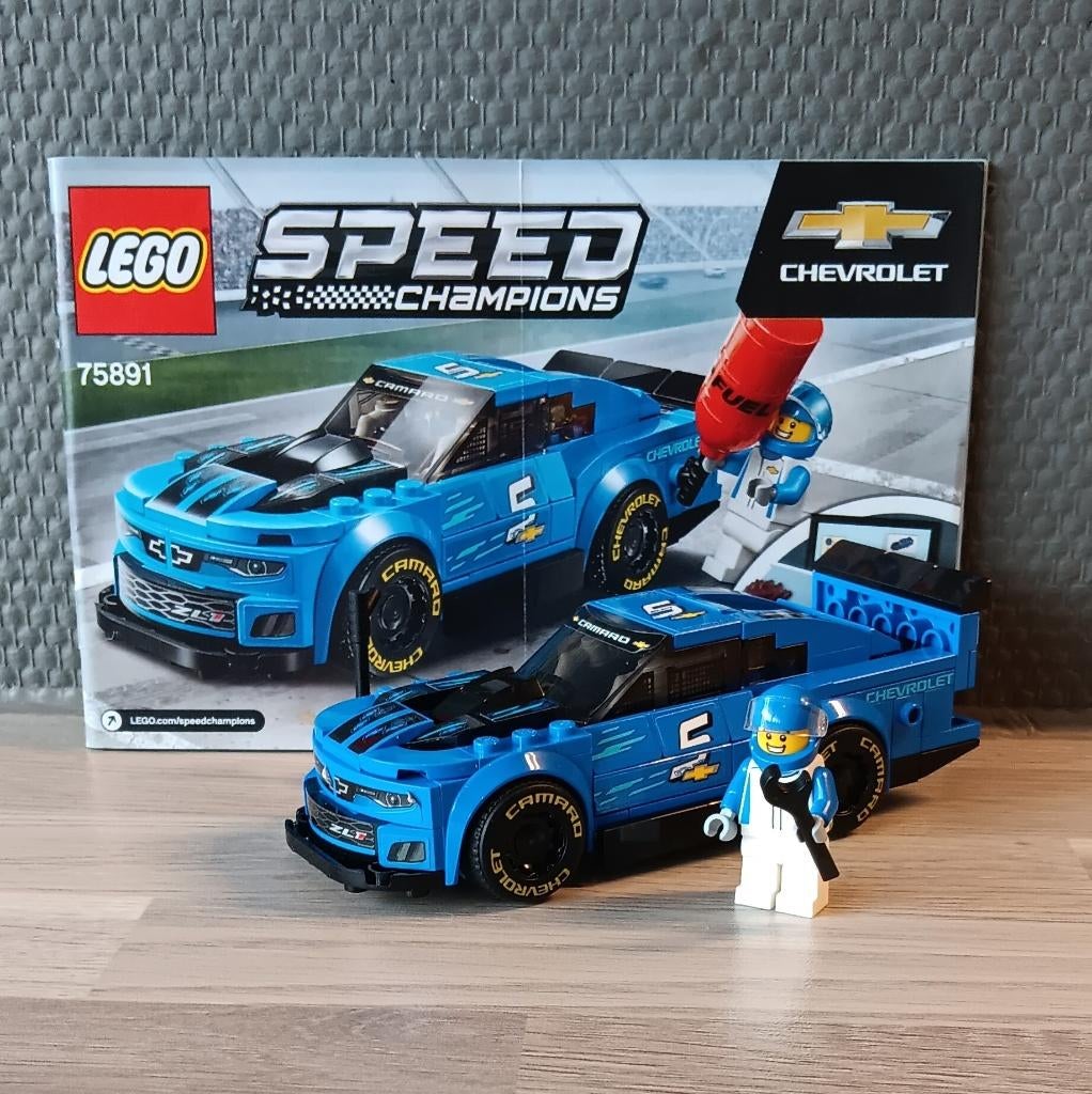 lego chevrolet 75891, Lego, Zo goed als nieuw, Complete set, Speed Champions