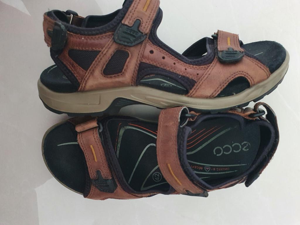 Ecco sandalen maat 42 - Bruin, Sandalen, Ecco, Bruin, Ophalen of Verzenden