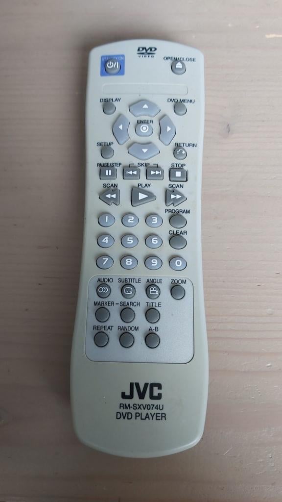 JVC RM-SXV074U afstandsbediening voor dvd player, Ophalen of Verzenden, Dvd