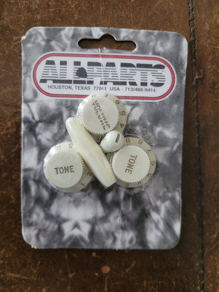 COMPLETE KNOB SET FOR STRATOCASTER (MINT GREEN), Ophalen of Verzenden, Nieuw, Elektrische gitaar