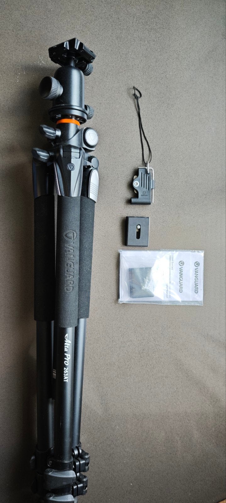 Vanguard Alta Pro 263AB 100 statief met balhoofd, Ophalen, Met balhoofd, Driepoot, Zo goed als nieuw