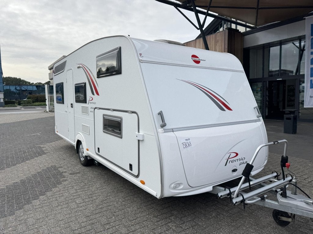 Bürstner Premio Plus 510 TK 2015 Mover,Tent,Luifel!, Caravans en Kamperen, Standaardzit, Bedrijf, Bürstner, Meer dan 6