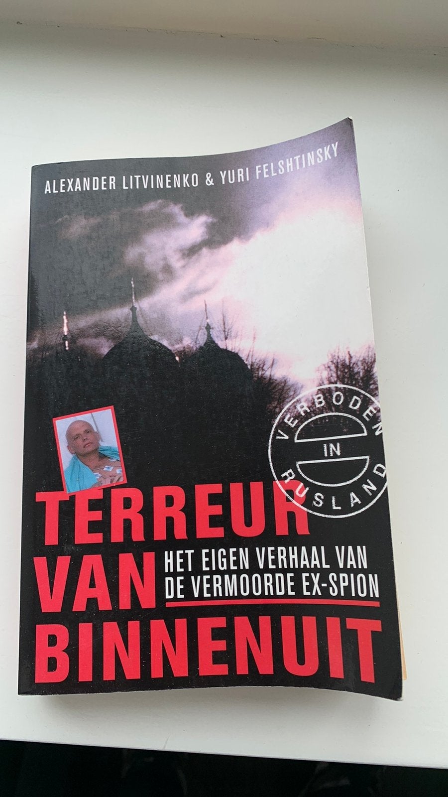Tereur van binnenuit. Litvinenko, Boeken, Ophalen of Verzenden, Gelezen, Nederland