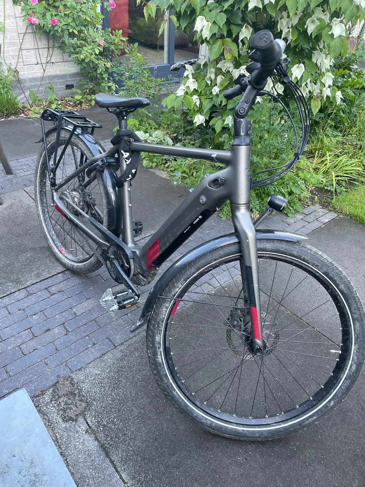 Koga PACE B10 met dubbele accu. M/54cm, Ophalen, Koga Miyata, Meer dan 20 versnellingen, Schijfrem