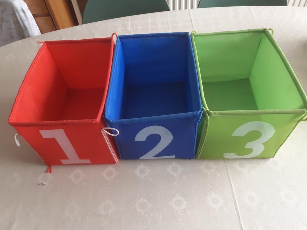 2x set 1 2 3 bakken ikea. Samen 3 euro., Ophalen of Verzenden