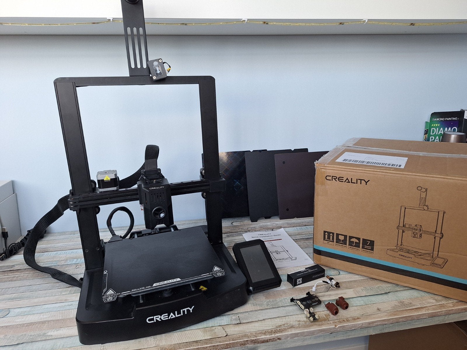 Creality 3D-printer met storing - voor de handige klusser, Computers en Software, Ophalen of Verzenden, Niet werkend, Filament