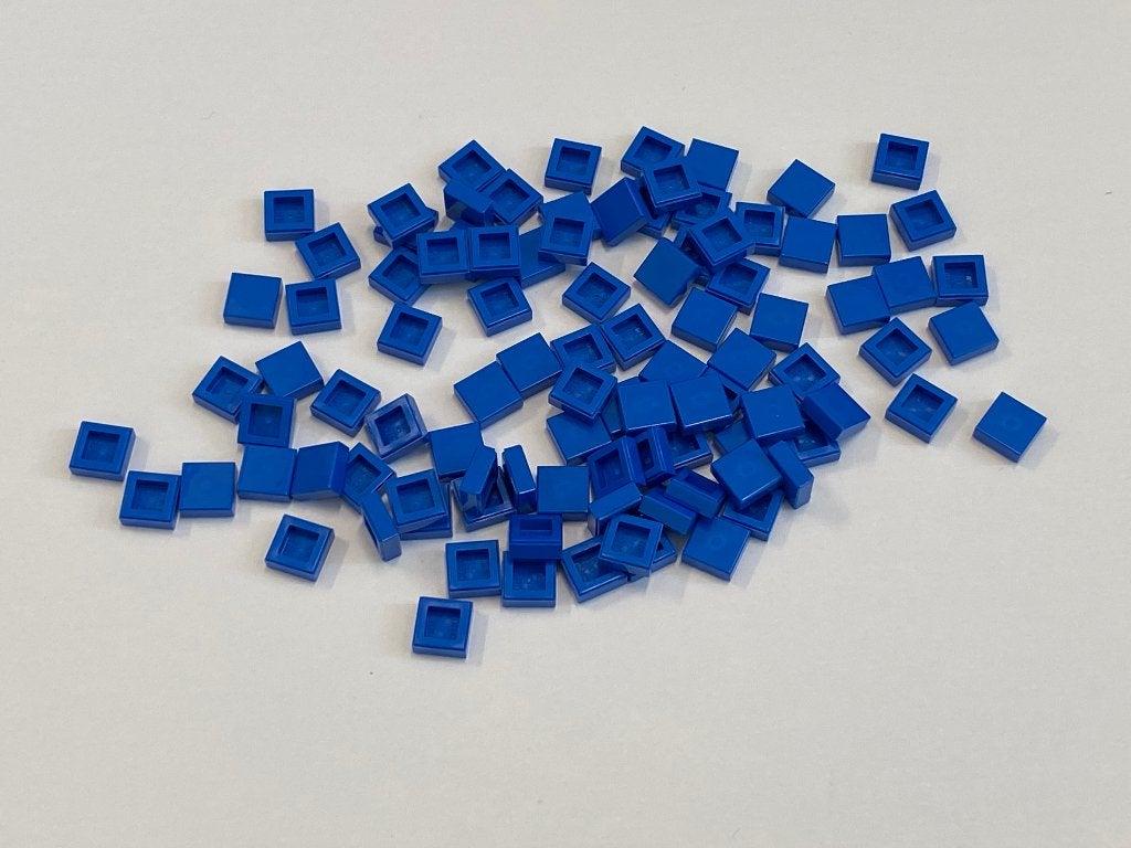 Partij 100x 1x1 Lego tegels in diverse kleuren, Kinderen en Baby's, Speelgoed | Duplo en Lego, Overige thema's, Lego, Nieuw, Ophalen of Verzenden
