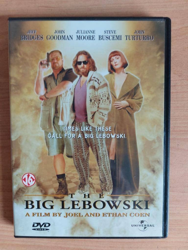 The Big Lebowski - Jeff Bridges John Goodman, Alle leeftijden, Ophalen of Verzenden, Zo goed als nieuw, Actiekomedie