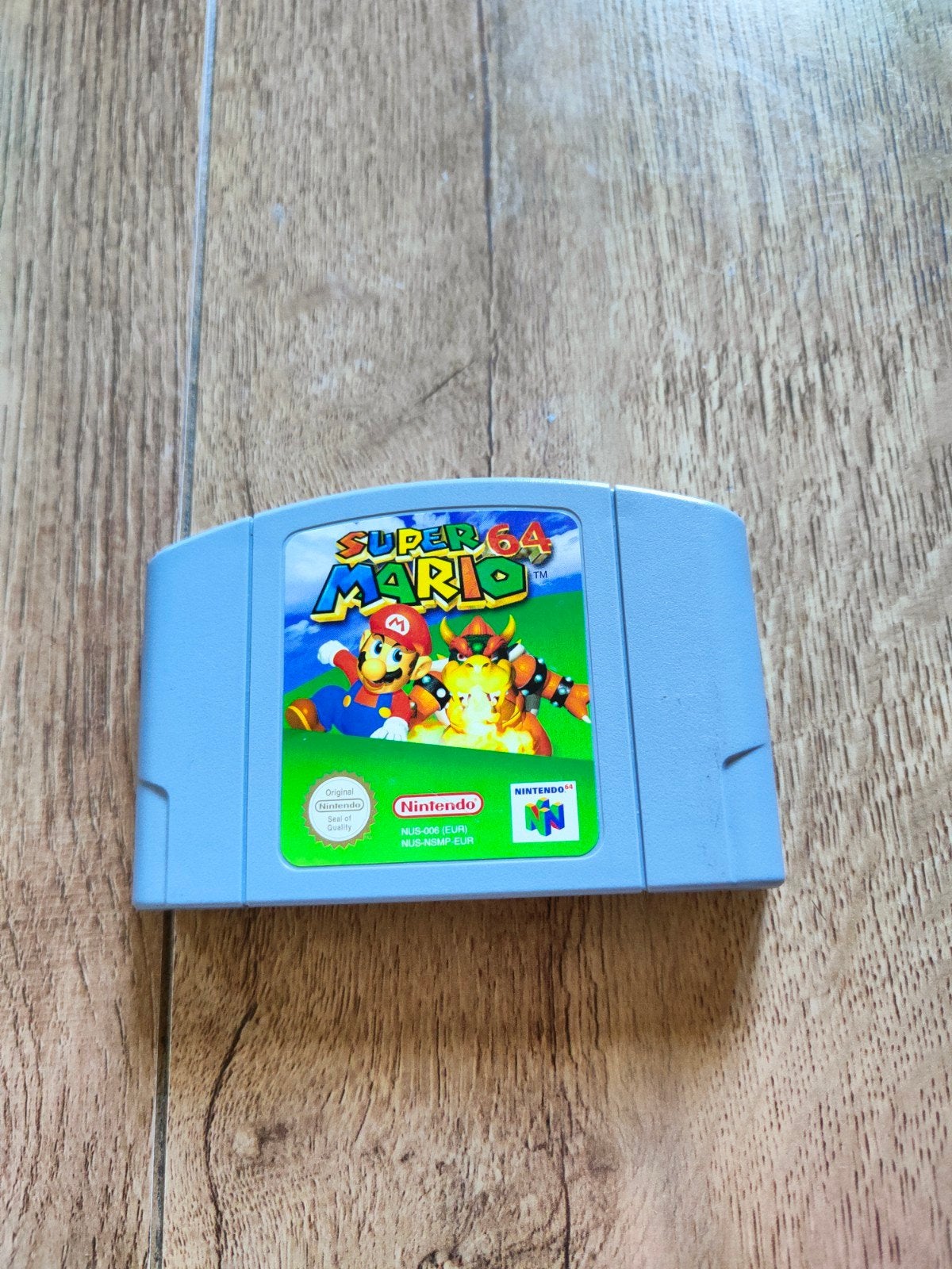 Nintendo 64 spel - Super Mario 64, Spelcomputers en Games, Avontuur en Actie, 1 speler, Ophalen of Verzenden, Zo goed als nieuw
