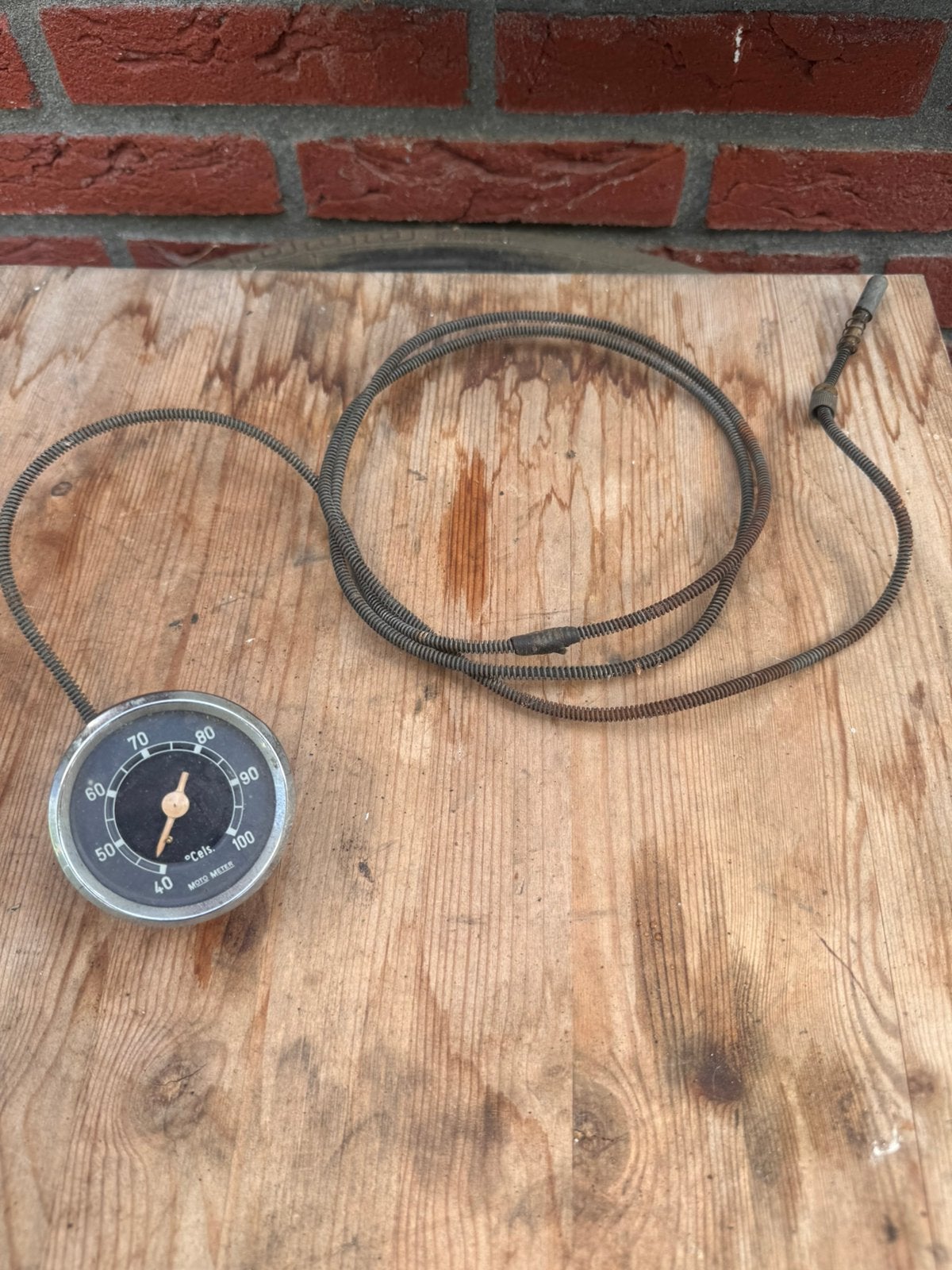 Moto Meter Tempratuur meter thermostaat oldtimer auto, Ophalen of Verzenden, Nieuw, Volkswagen