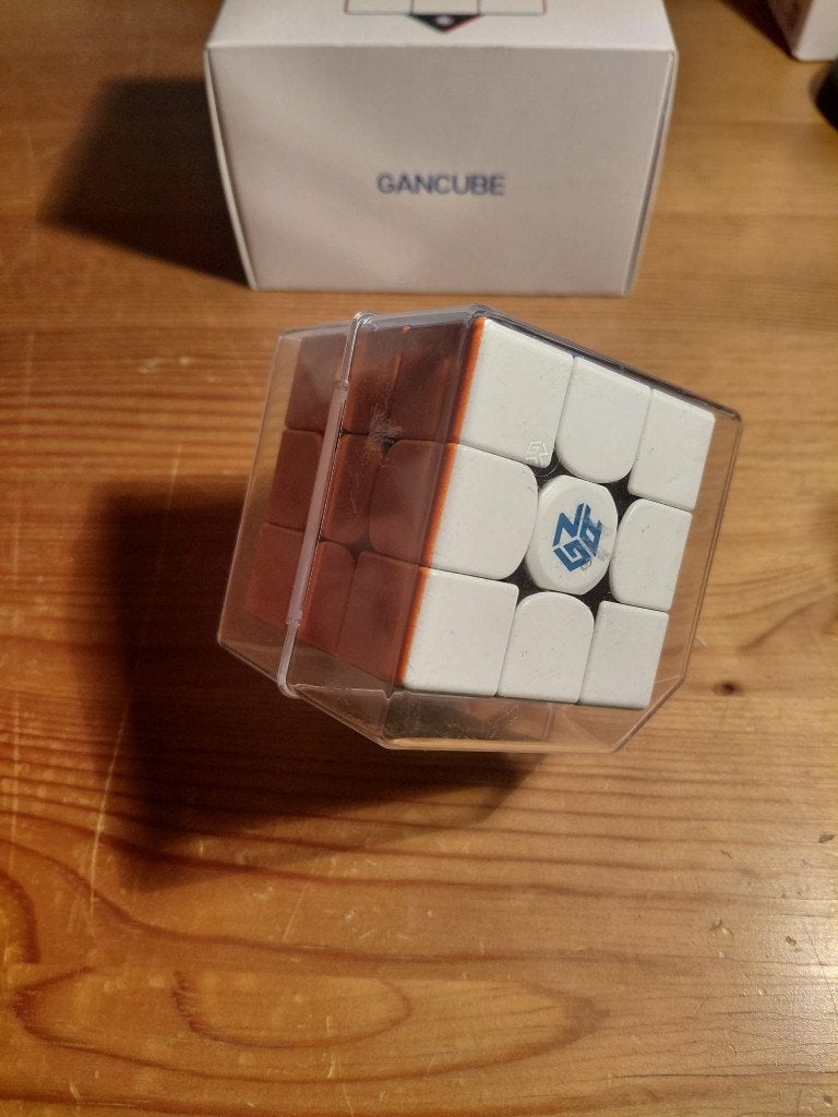 gancube speedcube met magneeten, Hobby en Vrije tijd, Denksport en Puzzels, Ophalen of Verzenden, Minder dan 500 stukjes, Zo goed als nieuw