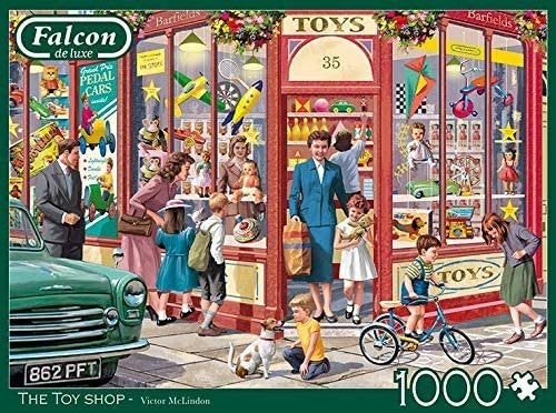Falcon de Luxe - The Toy Shop - 1000 stukjes, Ophalen of Verzenden, 500 t/m 1500 stukjes, Nieuw, Legpuzzel