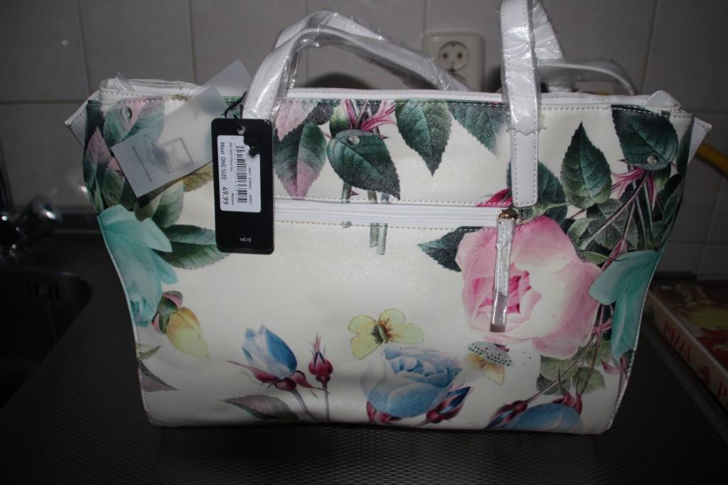 damestas met bloemen liv collection nieuw, Ophalen of Verzenden, Nieuw, Overige typen