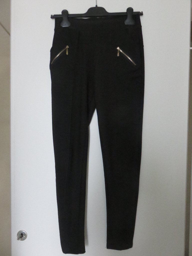 Zwarte broek / legging S/M ZGAN  Nieuwprijs €39,90, Verzenden, Zwart, Nieuw, Maat 36 (S)