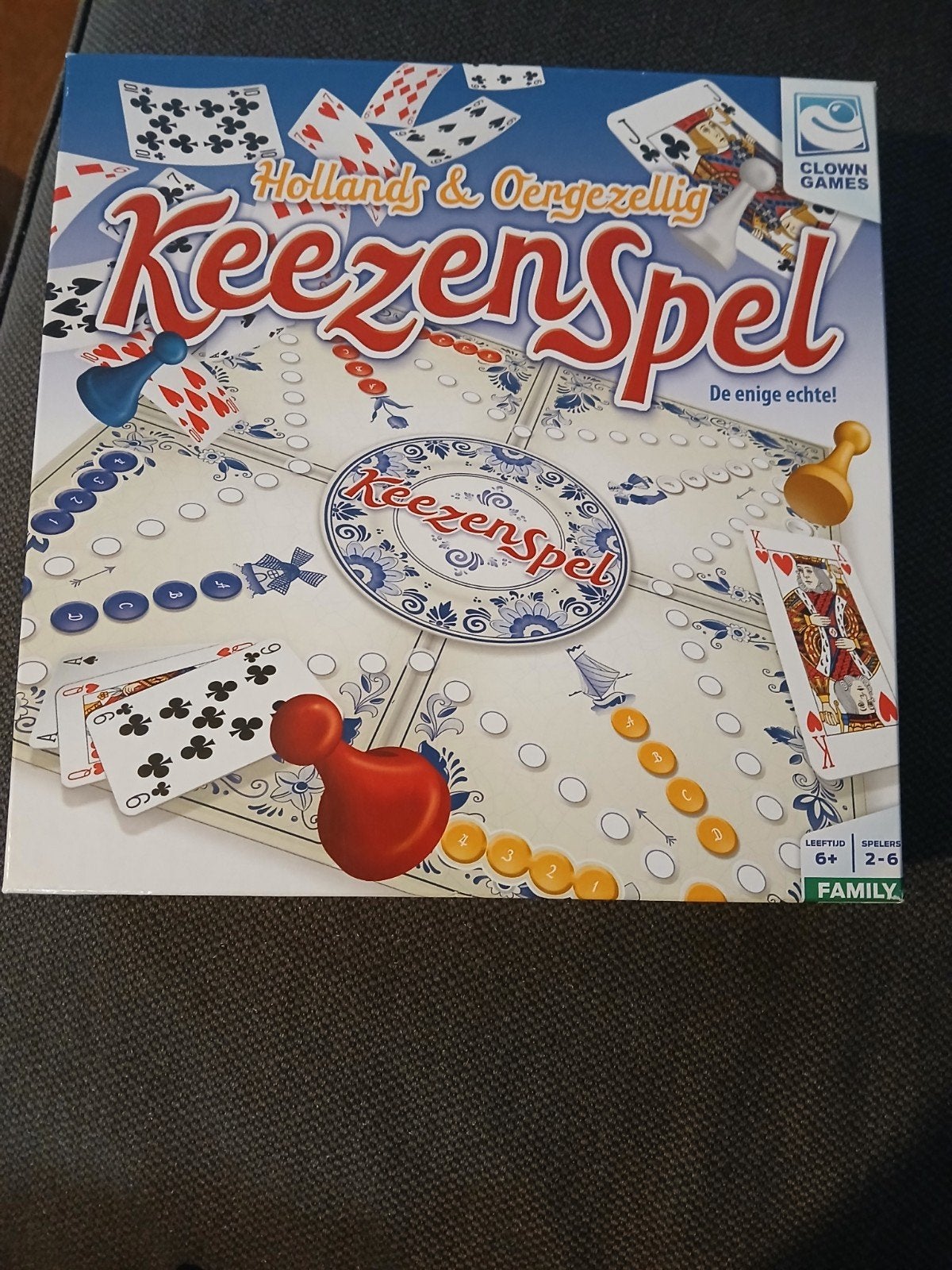 Hollands & Oergezellig Keezenspel - De enige echte!, Hobby en Vrije tijd, Vijf spelers of meer, Ophalen of Verzenden, Zo goed als nieuw