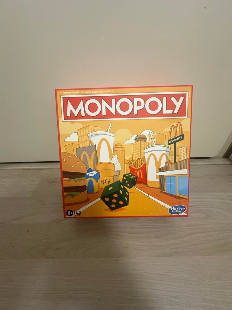 Monopoly McDonald's Editie - Compleet Bordspel, Kinderen en Baby's, Speelgoed | Bouwstenen, Nieuw, Overige merken, Ophalen
