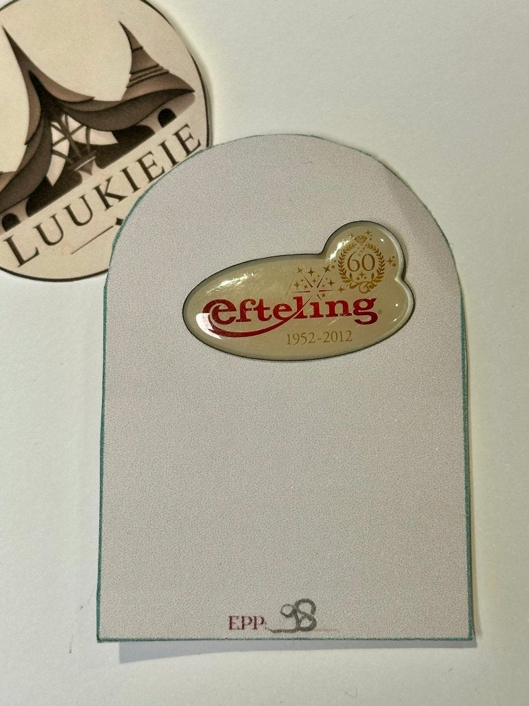 Efteling 60 jaar (abonnementhouders) - Efteling Pin, Verzenden, Nieuw, Button of Speldje