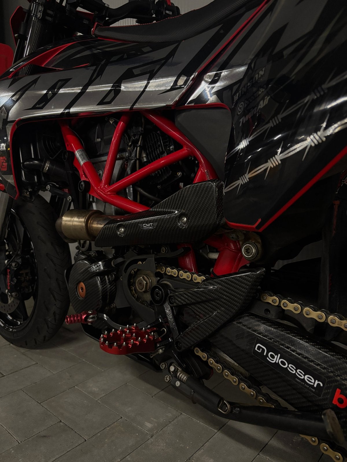 GASGAS SM 700 (2023), Ophalen