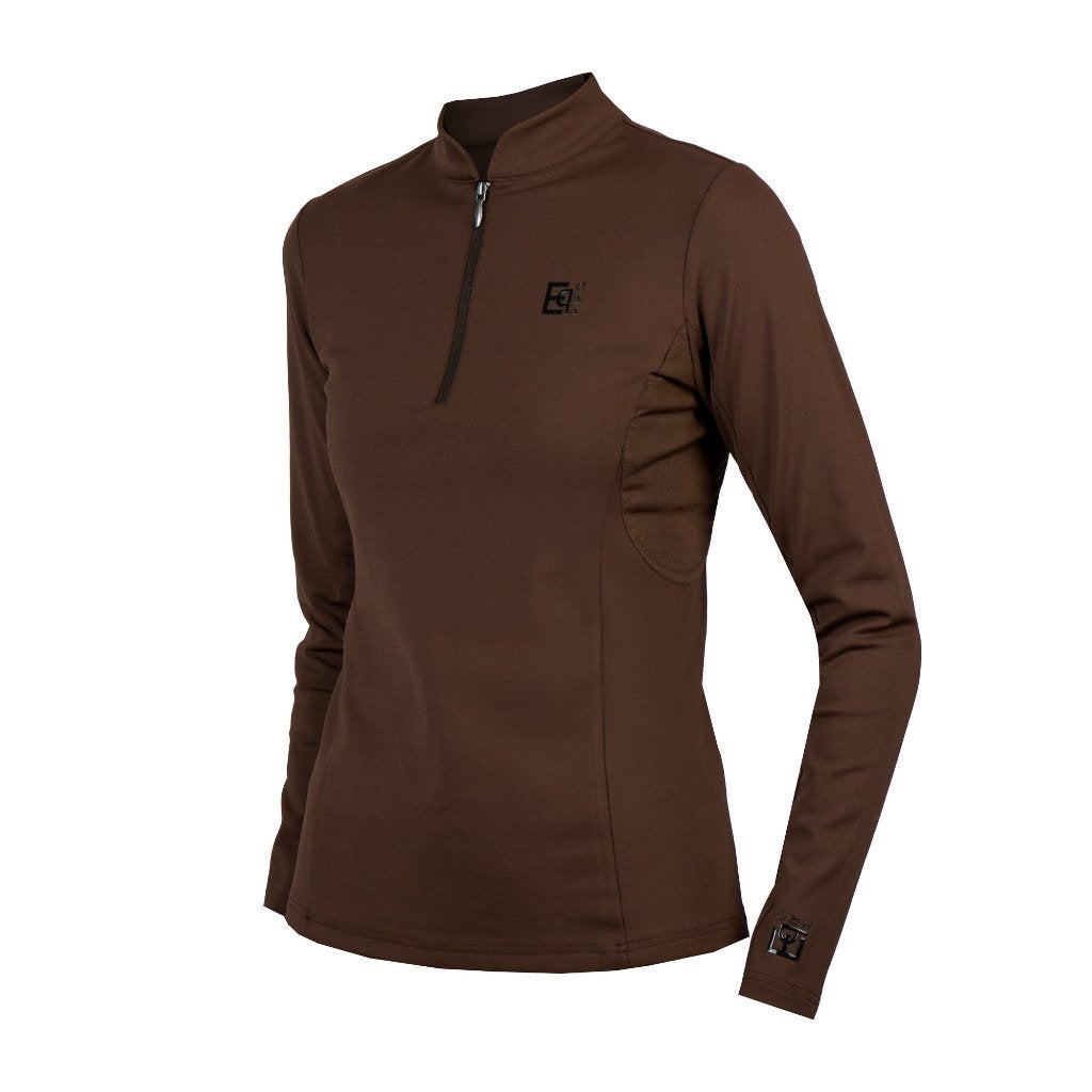 Eqpro trainingsshirt Gigi Chocolade Maat XS,S,M,L,XL of XXL, Dieren en Toebehoren, Dressuur, ., Overige merken, Nieuw