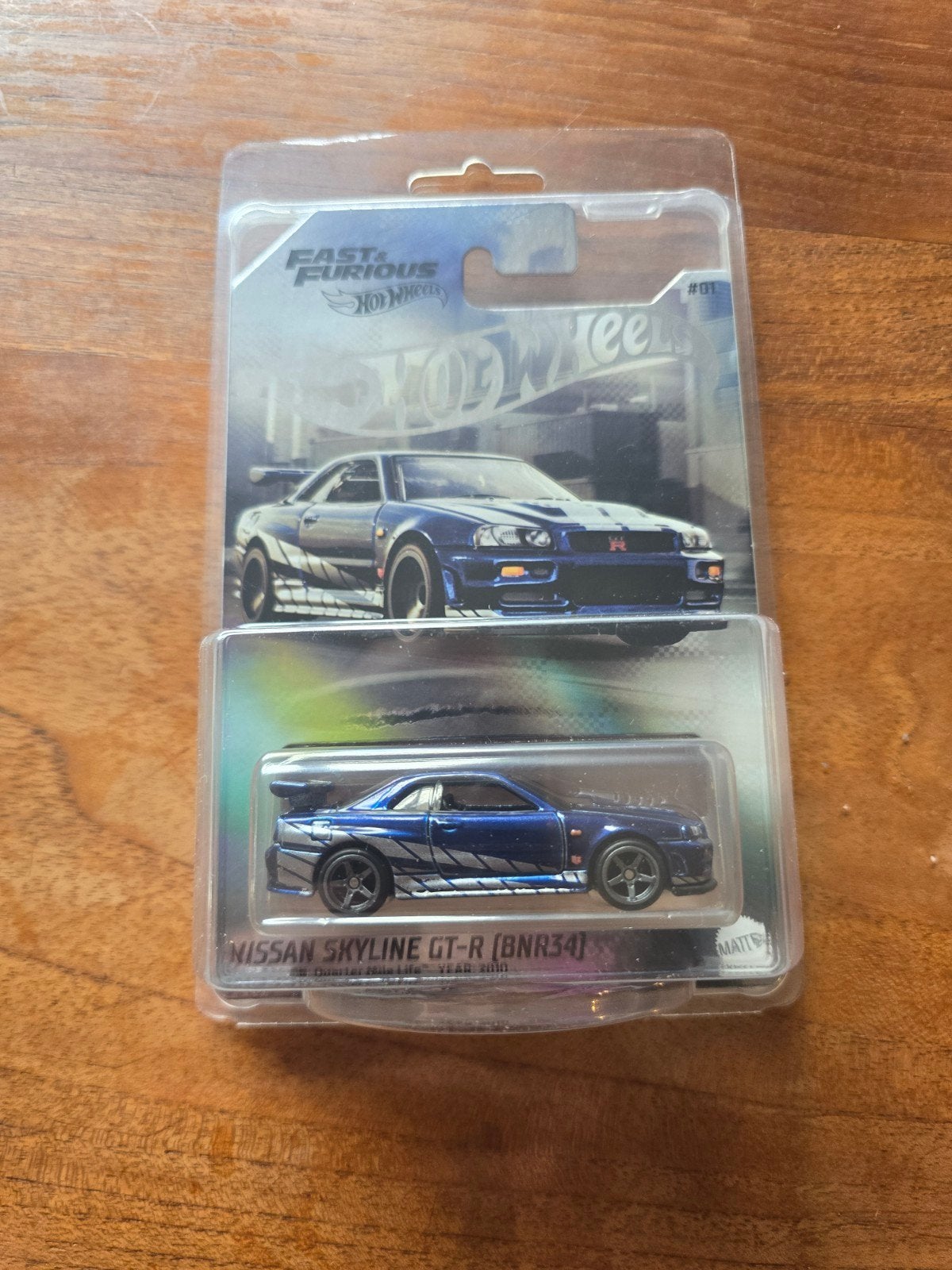 Hot Wheels Fast & Furious Nissan Skyline GT-R (BNR34), Ophalen of Verzenden, Nieuw