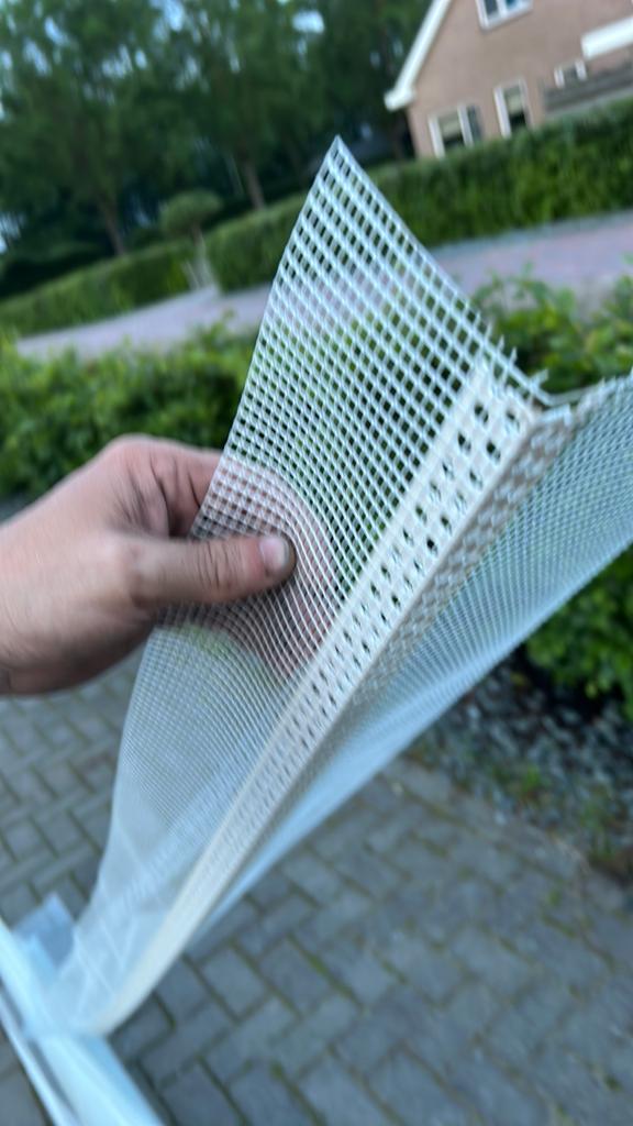 8 x stuc profiel met gaas, Ophalen, Nieuw
