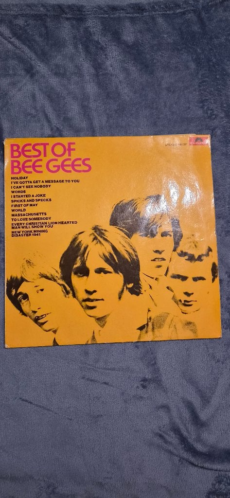 The Best of Bee Gees LP - Vintage Pop Rock Vinyl, Ophalen, LP, Gebruikt, Pop