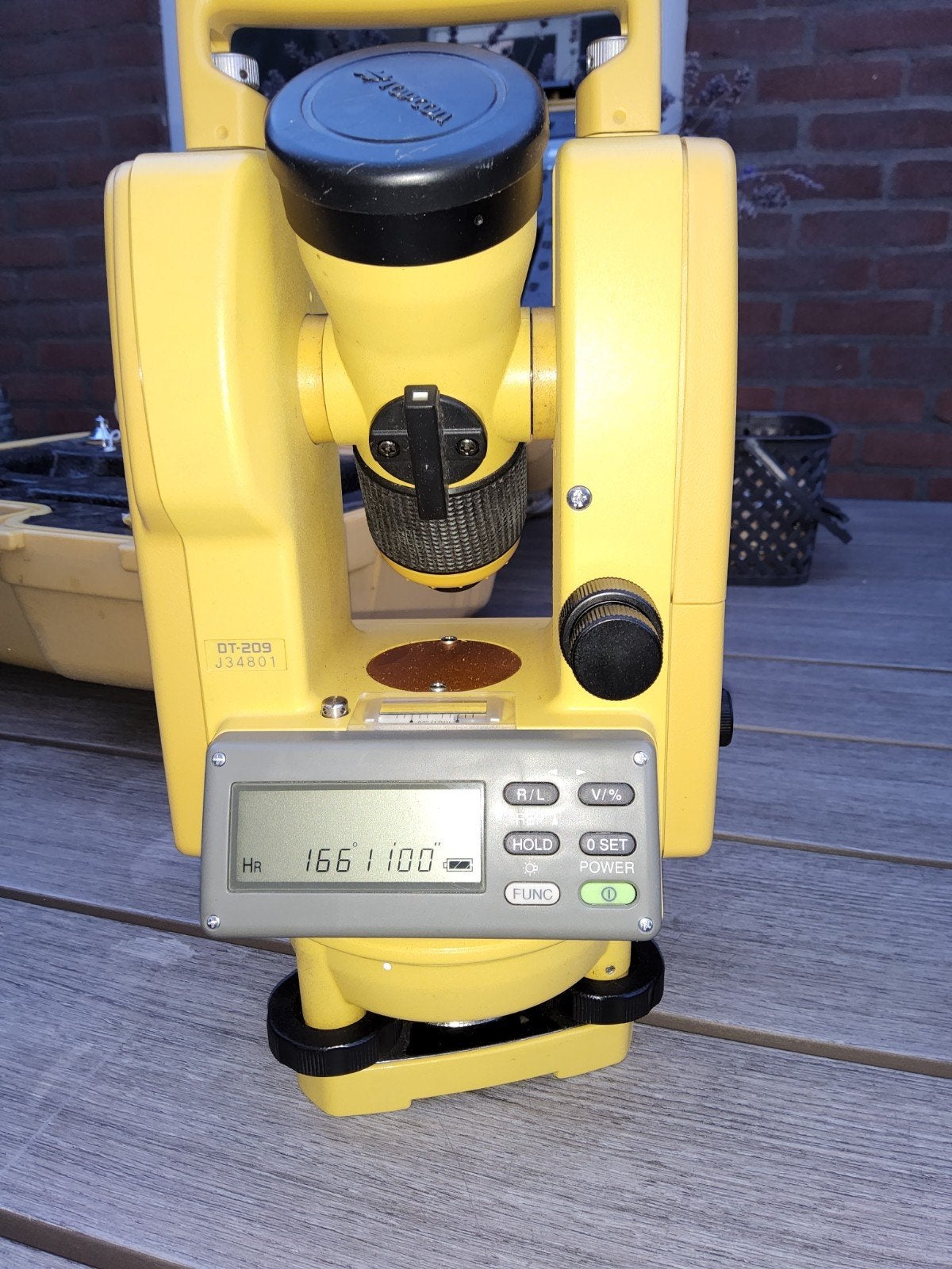 Theodoliet . TOPCON. Waterpasinstrument., Ophalen, Zo goed als nieuw