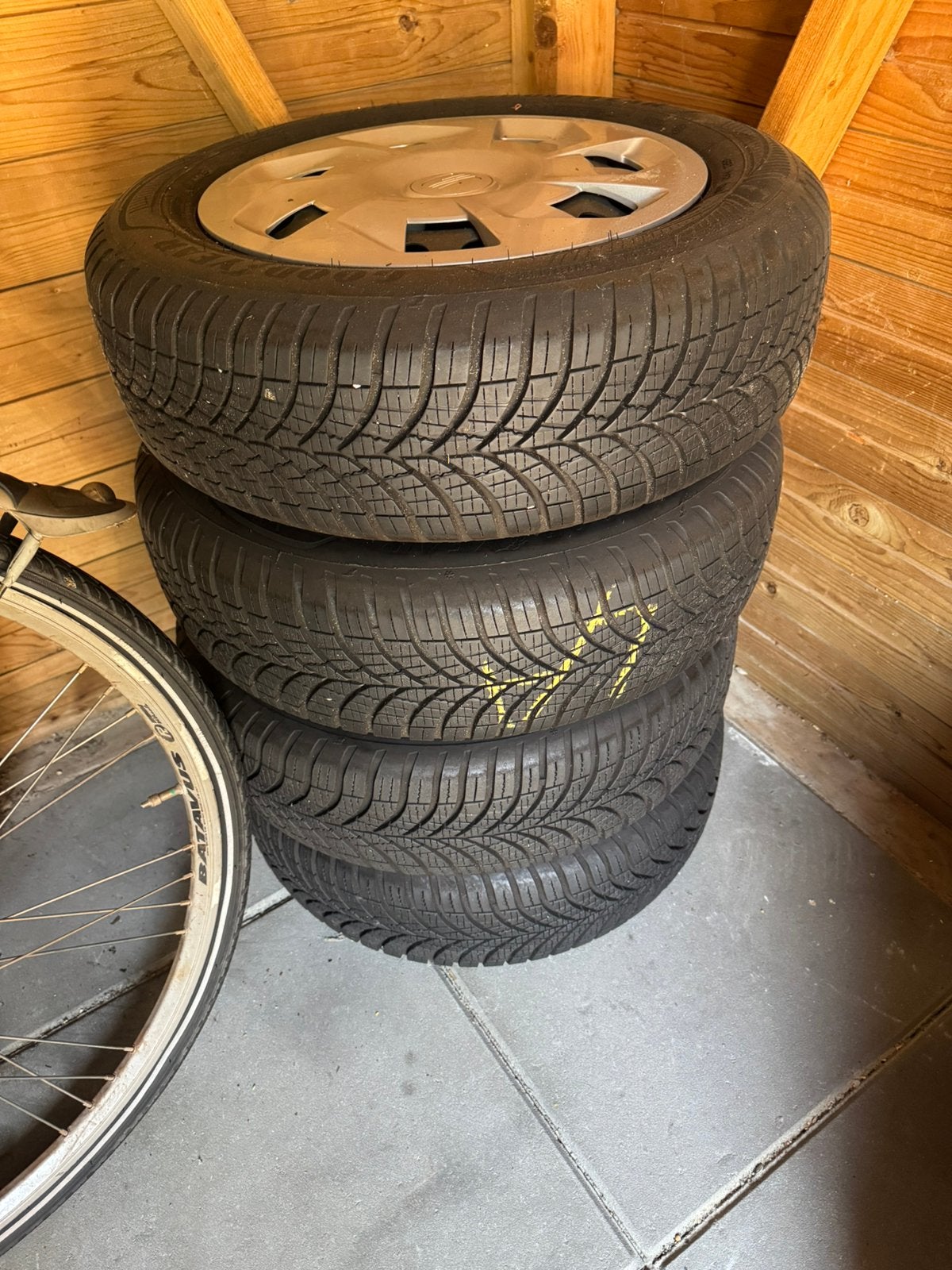 4 x all season banden. Seat mii, Ophalen of Verzenden, Zo goed als nieuw