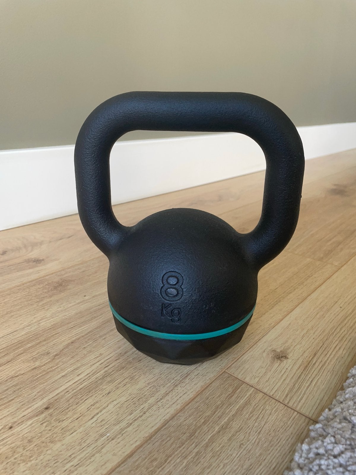 Domyos Kettlebell 8 kg - Zo goed als nieuw, Sport en Fitness, Fitnessmaterialen, Ophalen, Zo goed als nieuw, Armen, Kettlebell