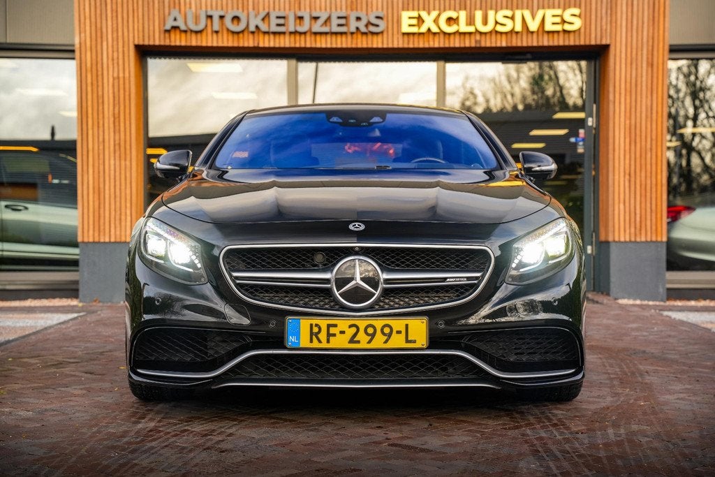 Mercedes-Benz S-klasse Coupé AMG 63 4Matic Burmester Stoelv, Auto's, Mercedes-Benz, Automaat, 5461 cc, Gebruikt, 4 stoelen
