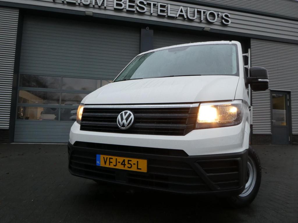 Volkswagen Crafter 35 2.0tdi 140pk, L4 WB 4490, Open Laadbak, Auto's, Bestelauto's, Gebruikt, 4 cilinders, Volkswagen, Wit