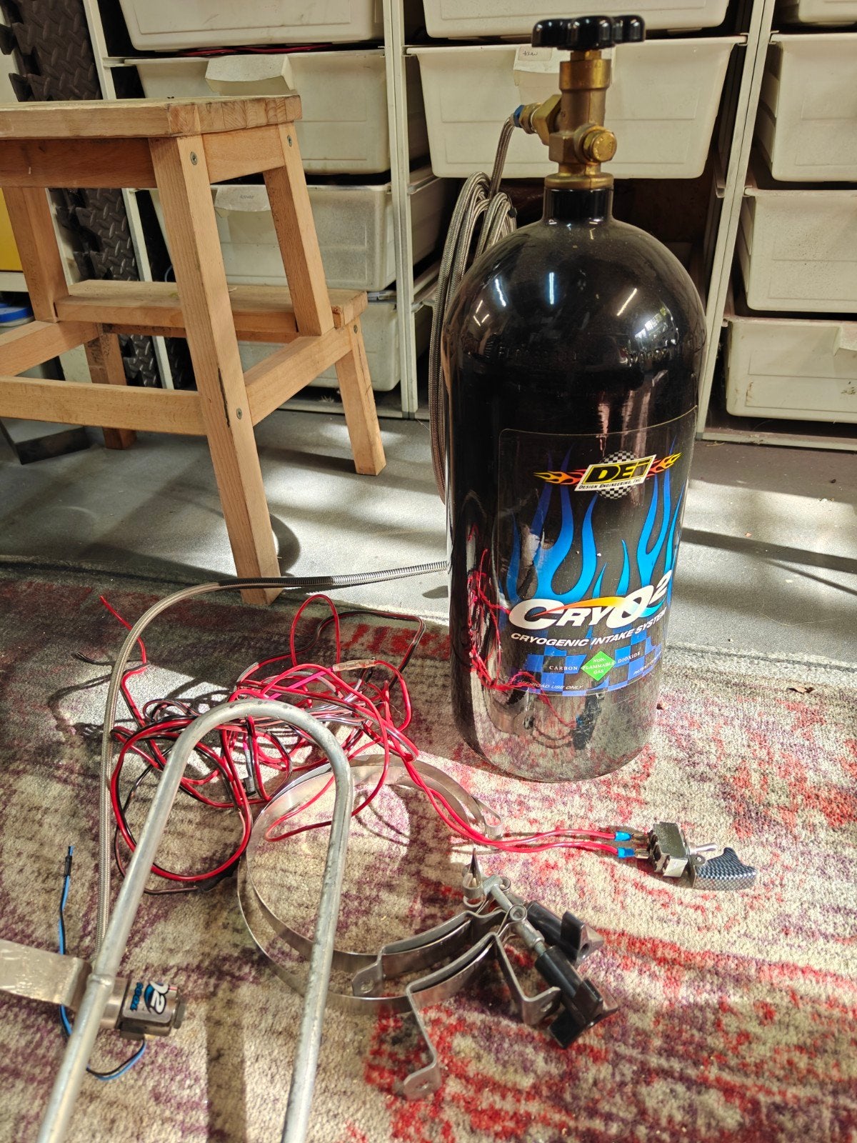 CryO2 Cryogenic Intake System - Complete Set, Ophalen, Gebruikt, Universele onderdelen