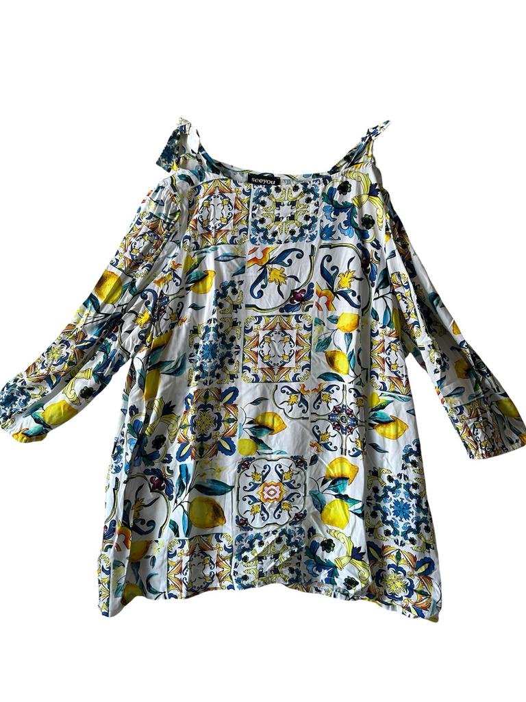 Nieuwe See You viscose blouse maat 44, Kleding | Dames, Verzenden, Nieuw, Maat 42/44 (L), Overige kleuren