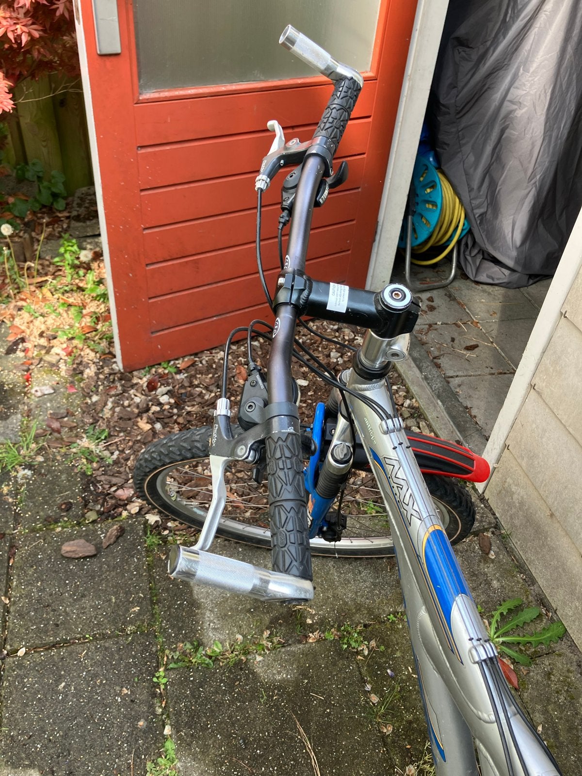 Raleigh 26 inch mountainbike met standaard en spatborden, Fietsen en Brommers, Fietsen | Mountainbikes en ATB, Gebruikt, Hardtail