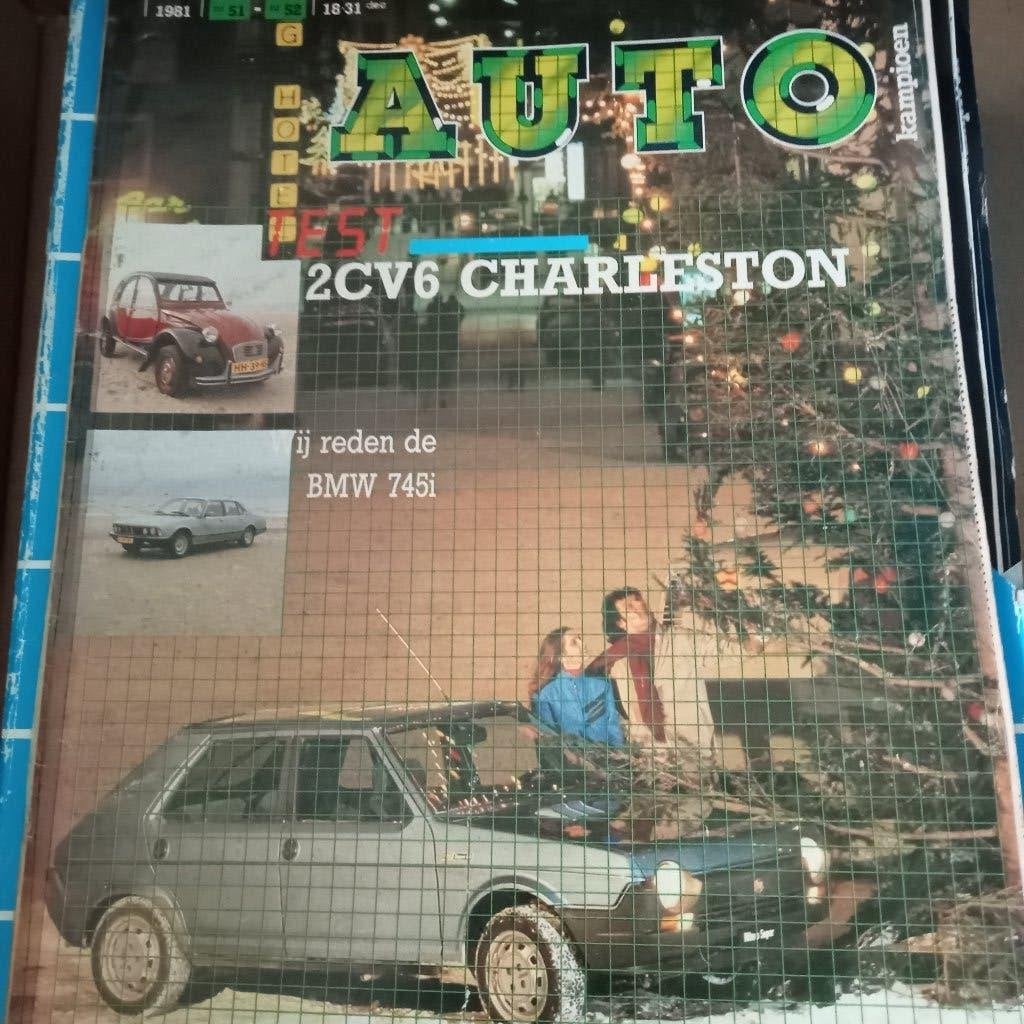 Autokampioen jaren 70, '80 VW Ford Audi Citroen 2CV ( eend ), Ophalen, Gelezen, Algemeen