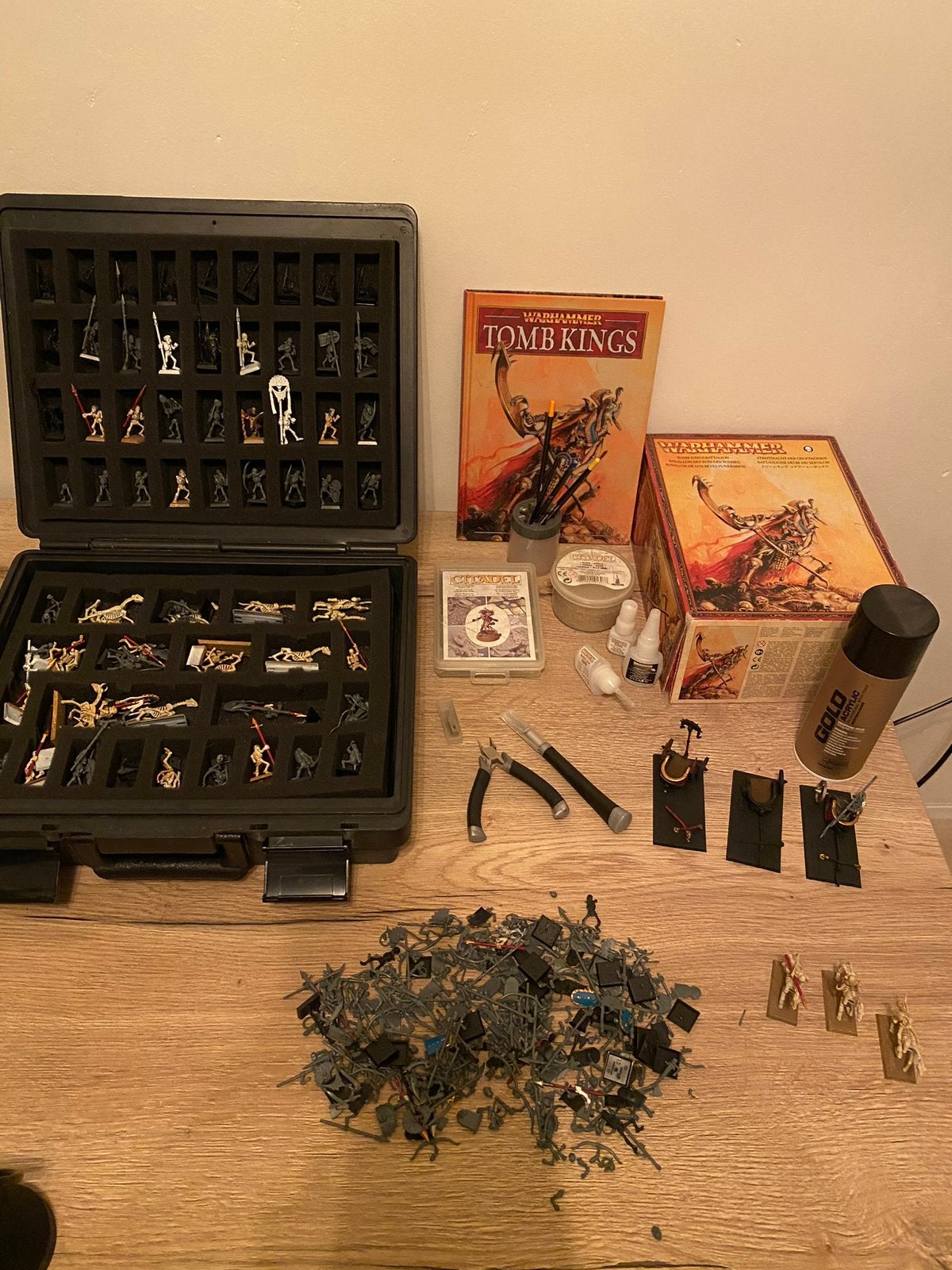 Warhammer Tomb Kings verzameling, Gebruikt, Figuurtje(s), Warhammer, Ophalen of Verzenden
