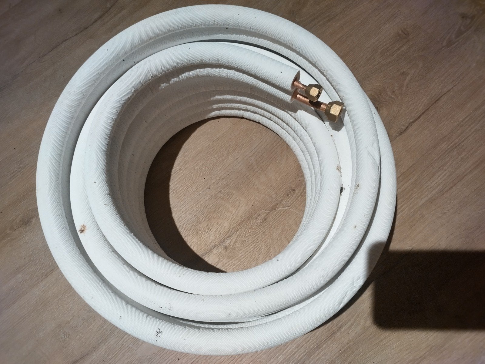 Airco leiding 1/4 en 3/8 met flares en wartels - 7 meter, Ophalen, Nieuw