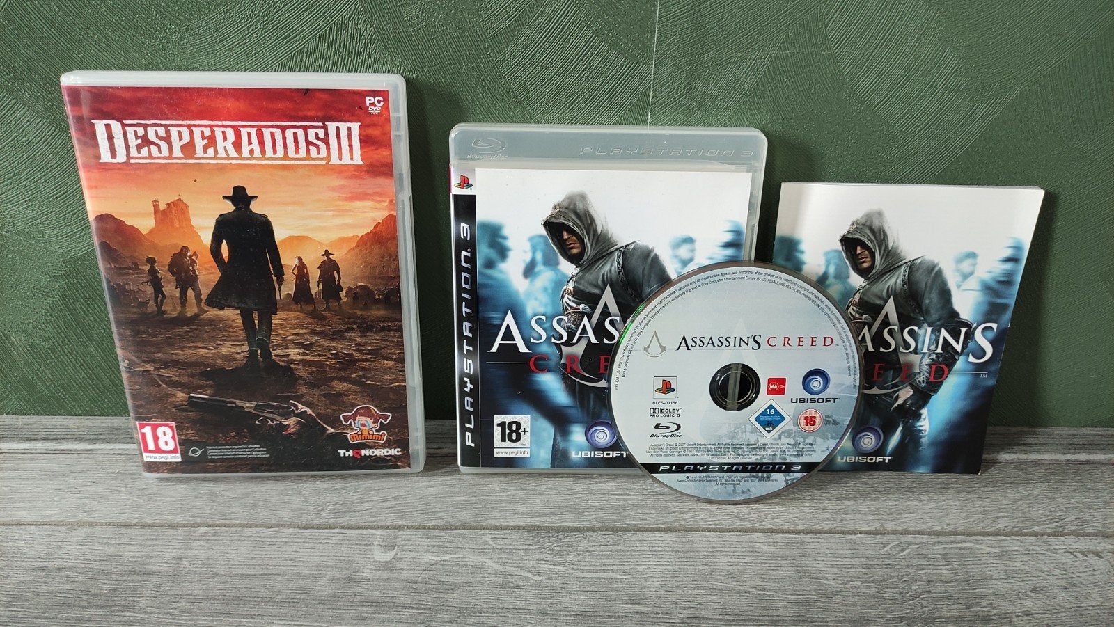 Assassins creed ps3 en gratis desperados 3 pc game, Avontuur en Actie, 1 speler, Ophalen of Verzenden, Zo goed als nieuw