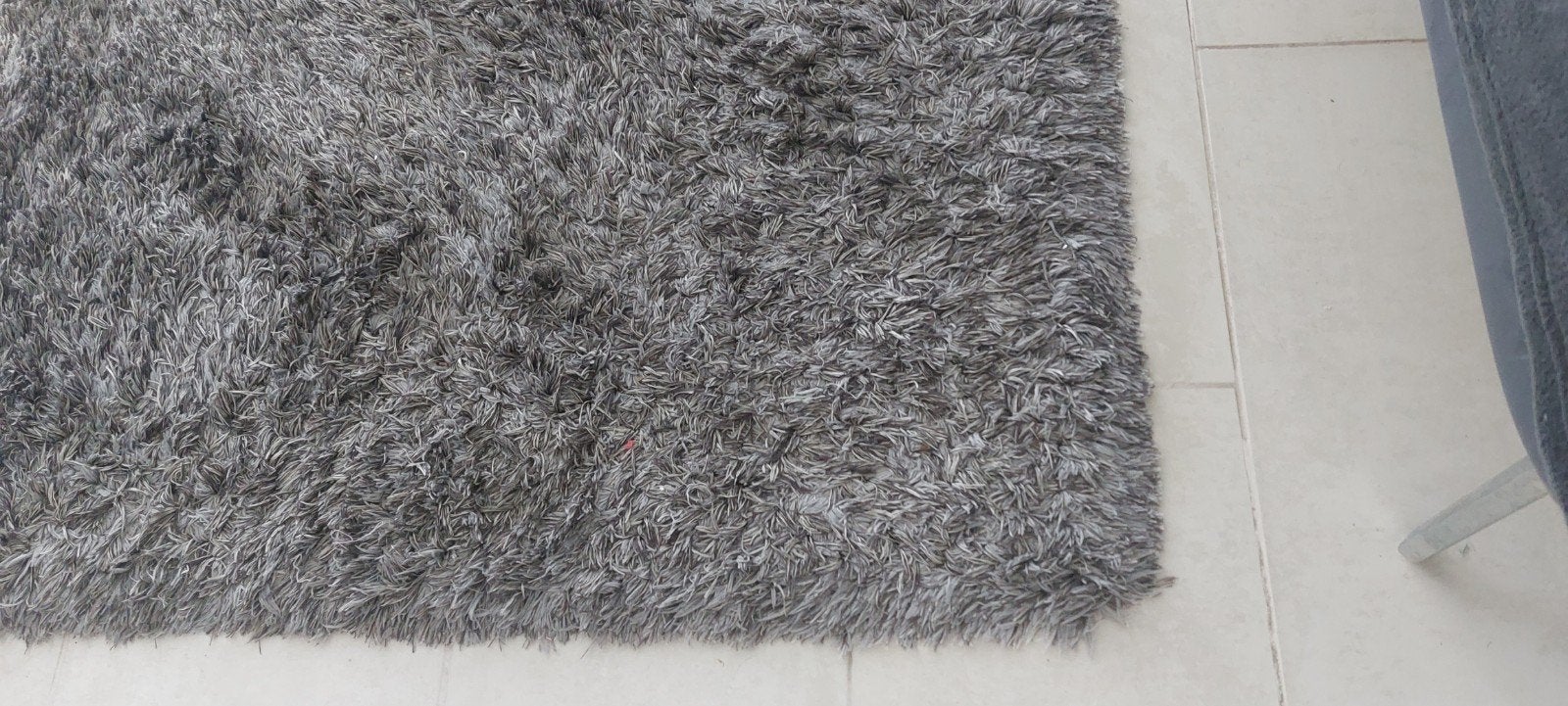 Grijs vloerkleed 160x230 cm, Ophalen, Gebruikt, 150 tot 200 cm, 200 cm of meer