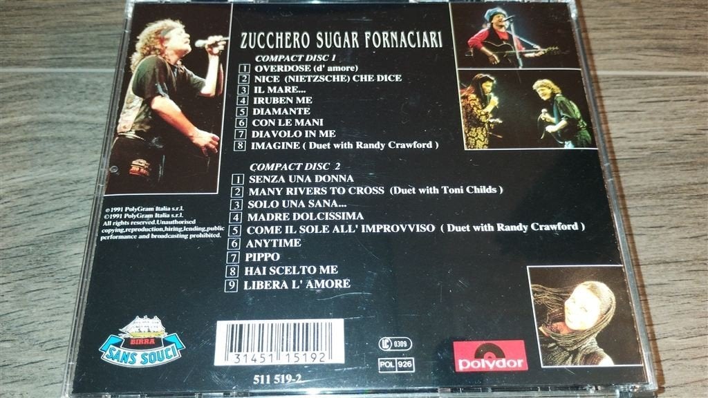 Zucchero ‎- Uykkepo Live At The Kremlin [2CD], Ophalen of Verzenden, Zo goed als nieuw