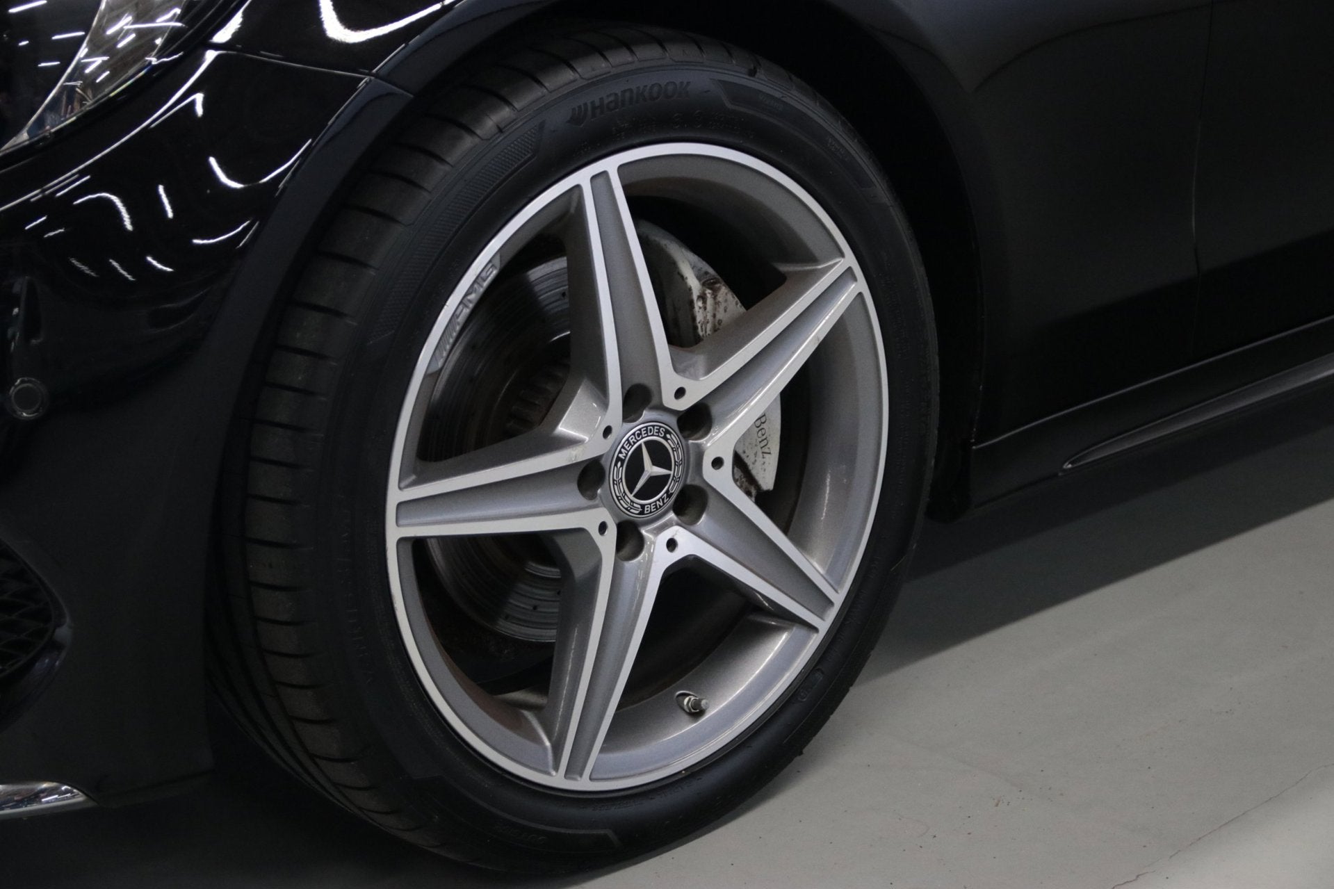 Mercedes-Benz C-klasse Estate 180 AMG-Line/ Origineel NL/ NA, Automaat, Achterwielaandrijving, Zwart, 1400 kg