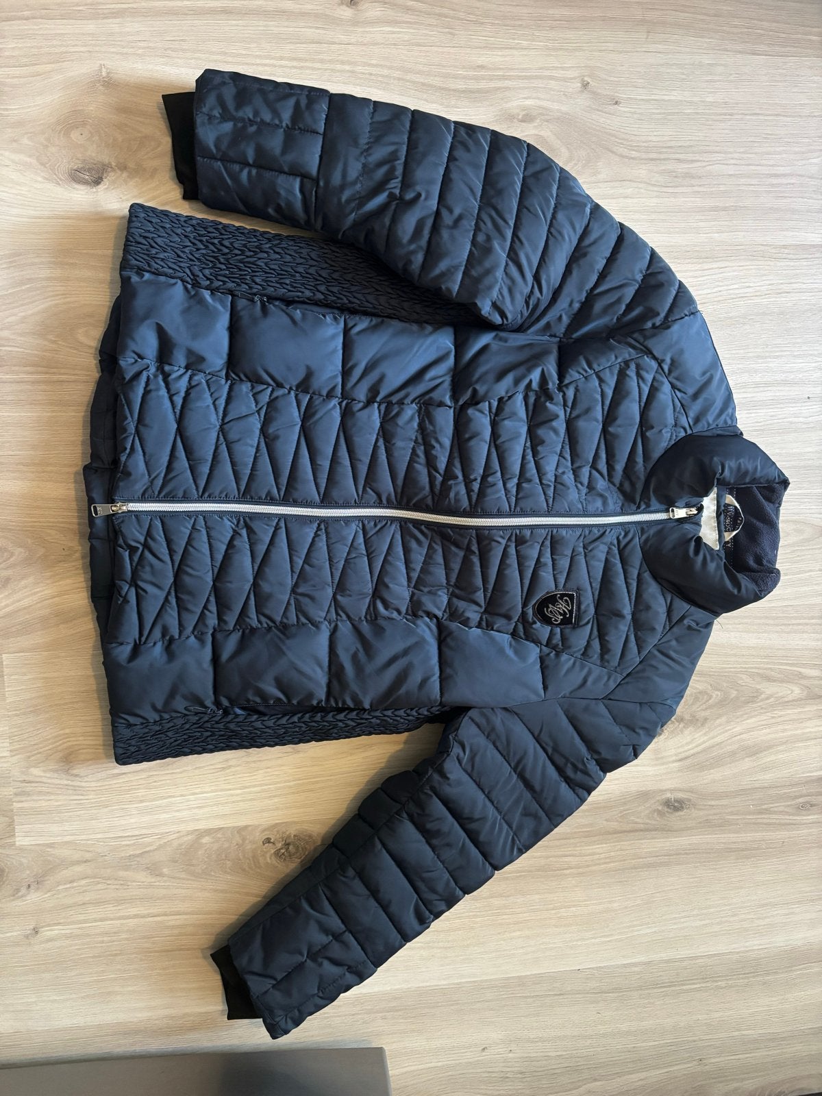 HV Polo jas - Maat 42 (valt als 38), Blauw, Ophalen of Verzenden, Zo goed als nieuw, HV Polo